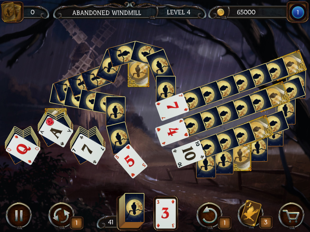 Mystery Solitaire The Black Raven screenshot 4