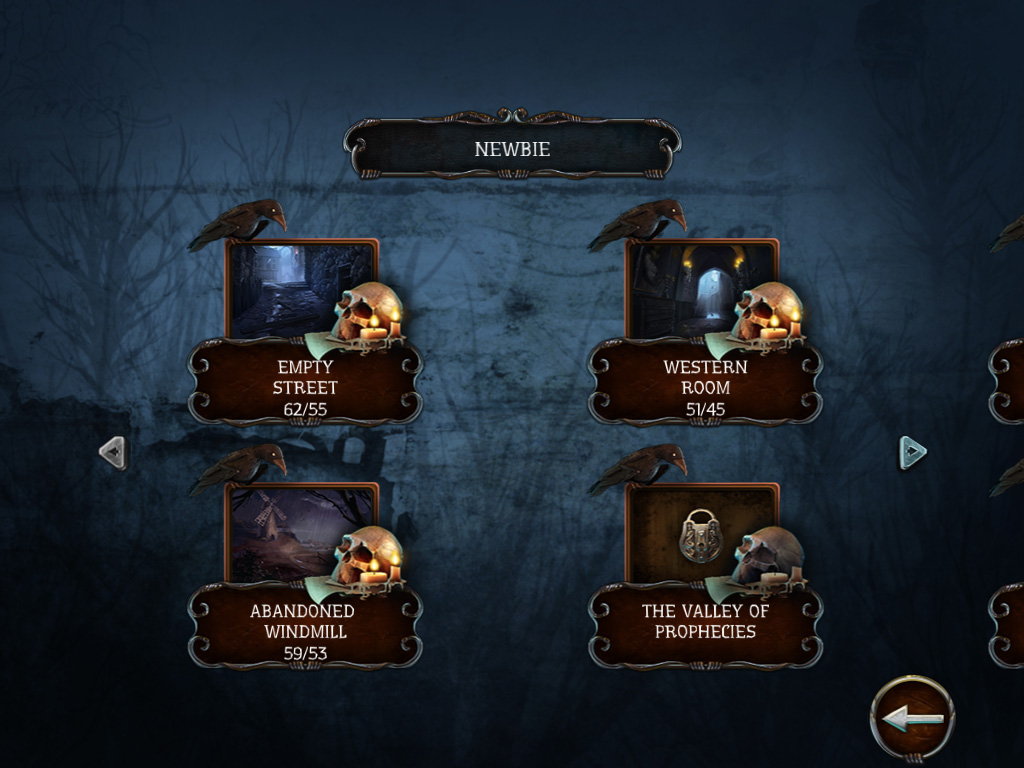 Mystery Solitaire The Black Raven screenshot 2