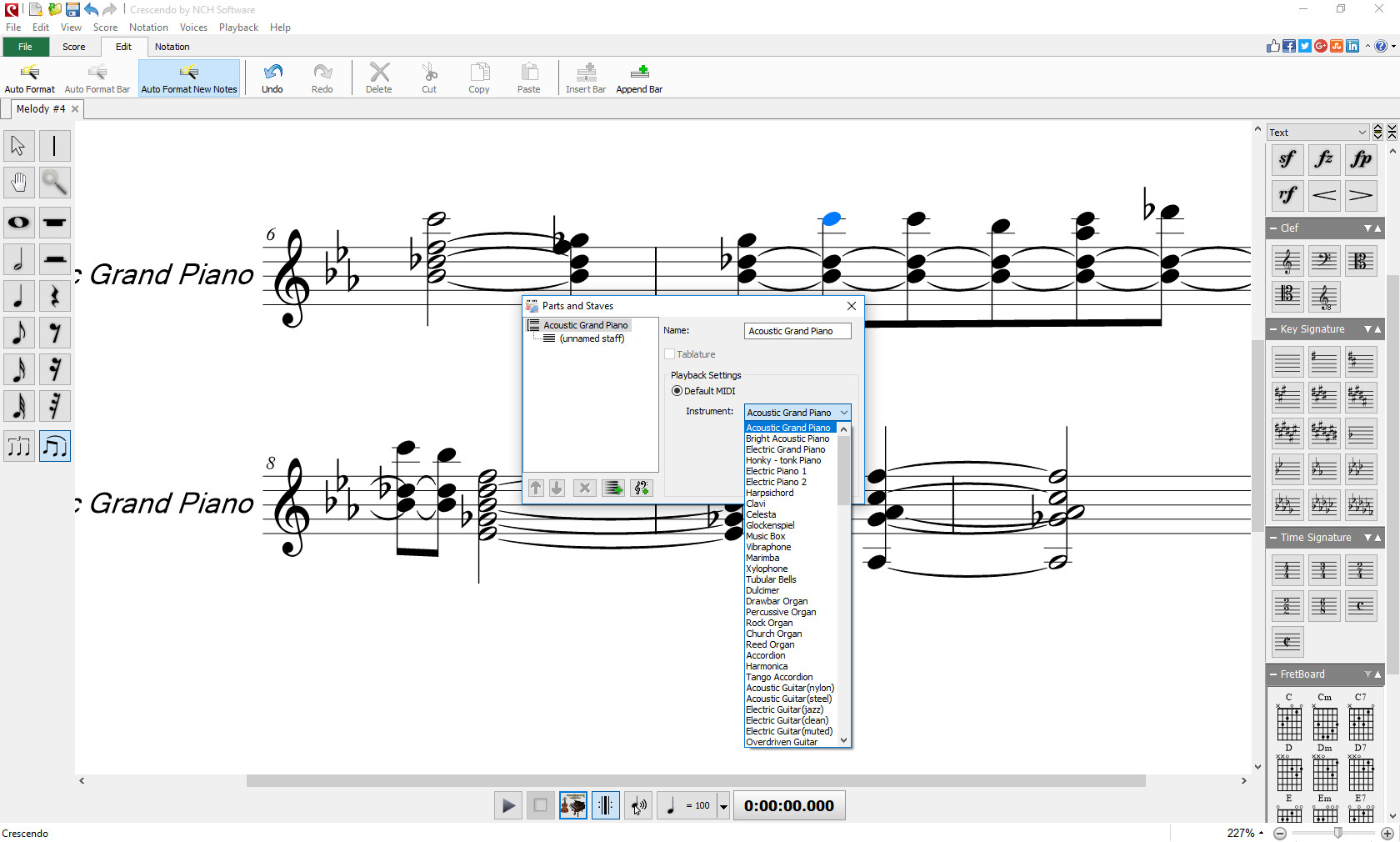 Crescendo screenshot 3