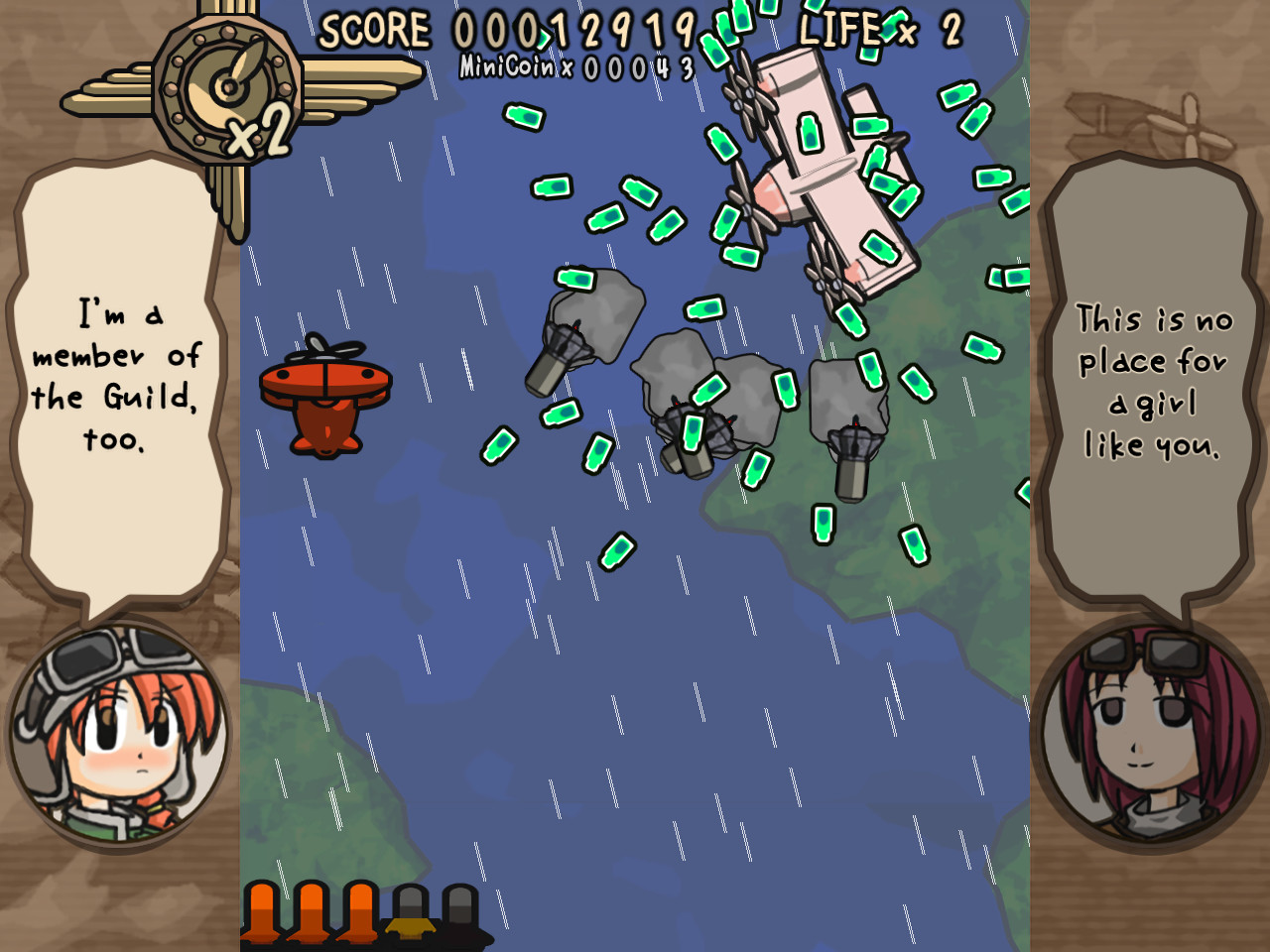Flying Red Barrel - The Diary of a Little Aviator screenshot 3