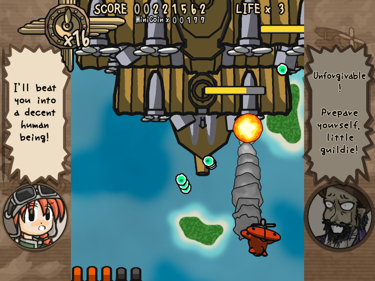 Flying Red Barrel - The Diary of a Little Aviator screenshot 5