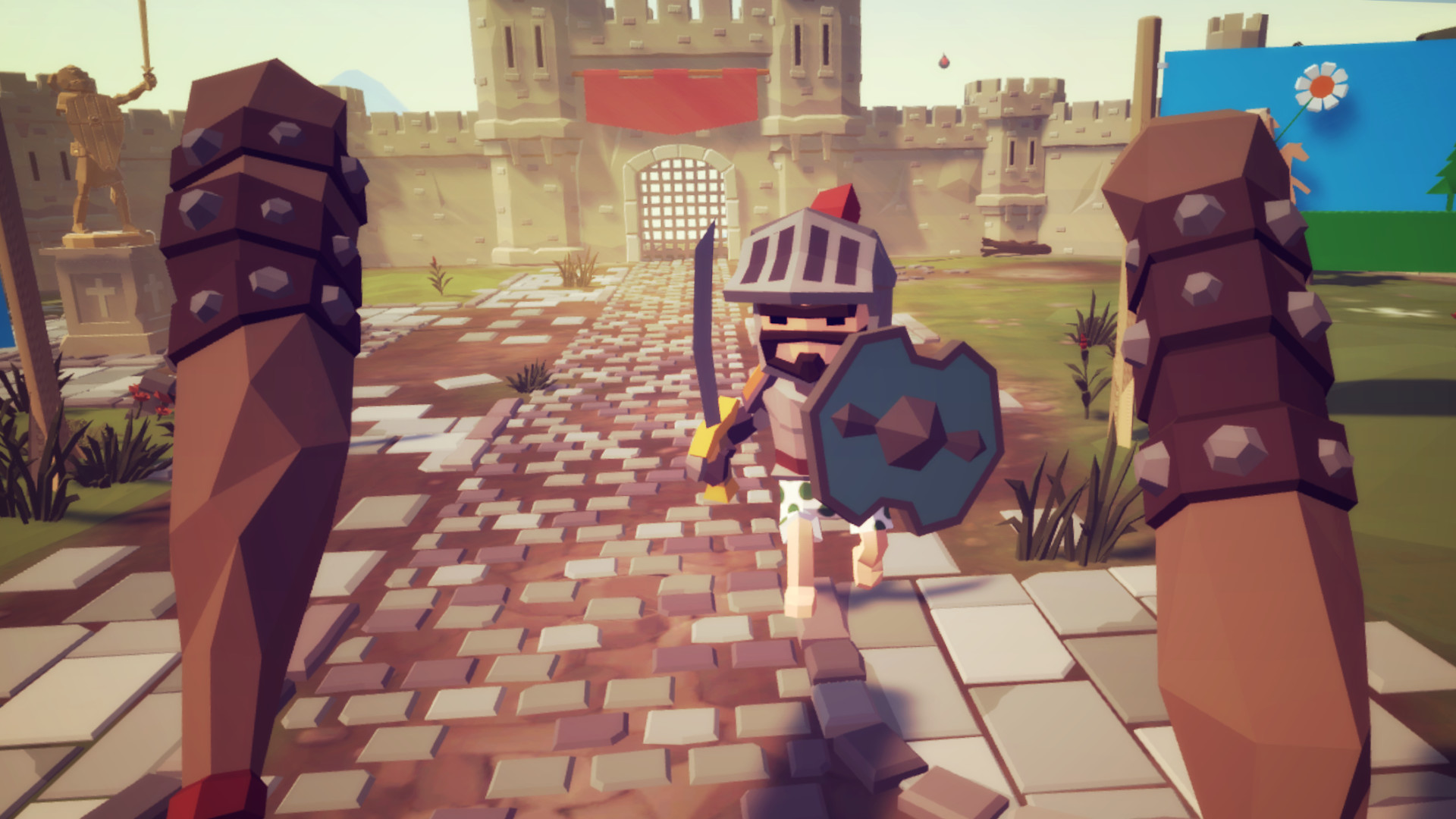 Mace and Grace: action fight blood fitness arcade screenshot 2
