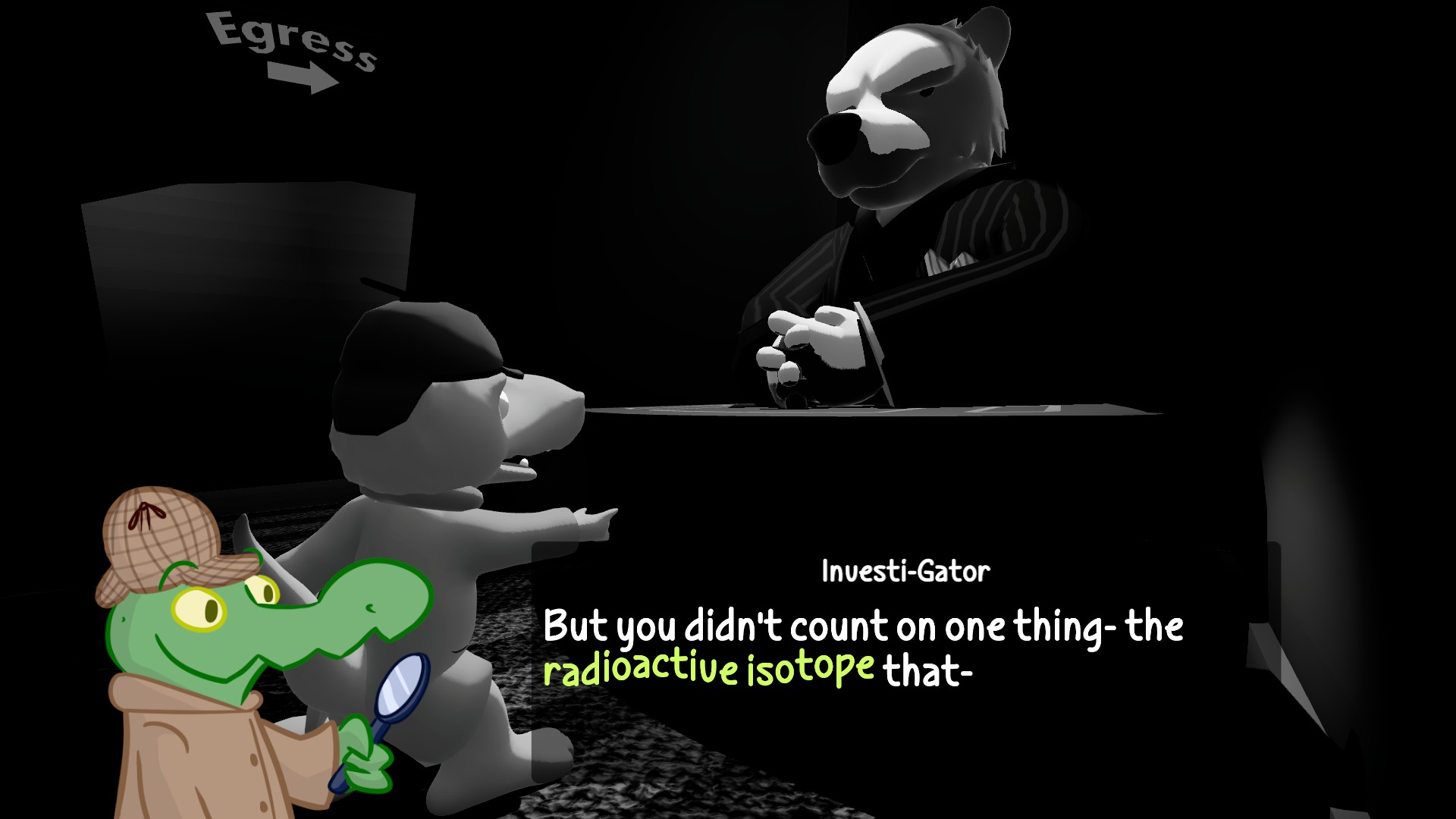 Investi-Gator: The Case of the Big Crime screenshot 2