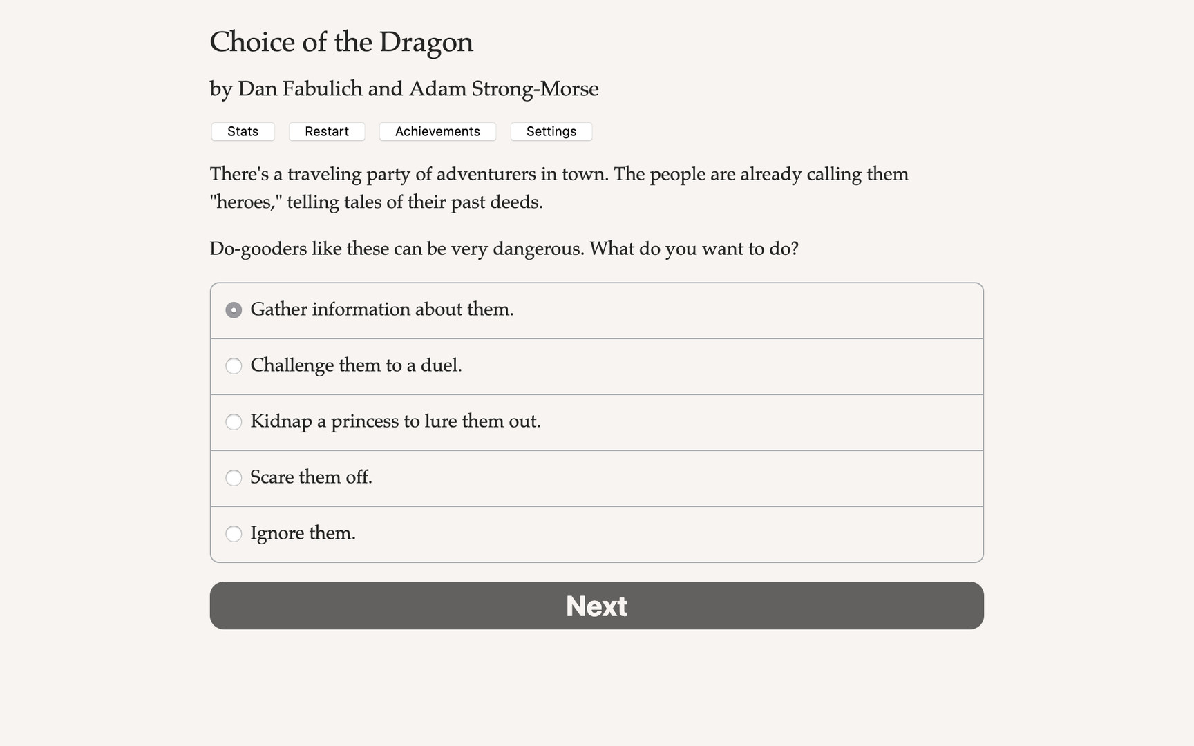Choice of the Dragon screenshot 4