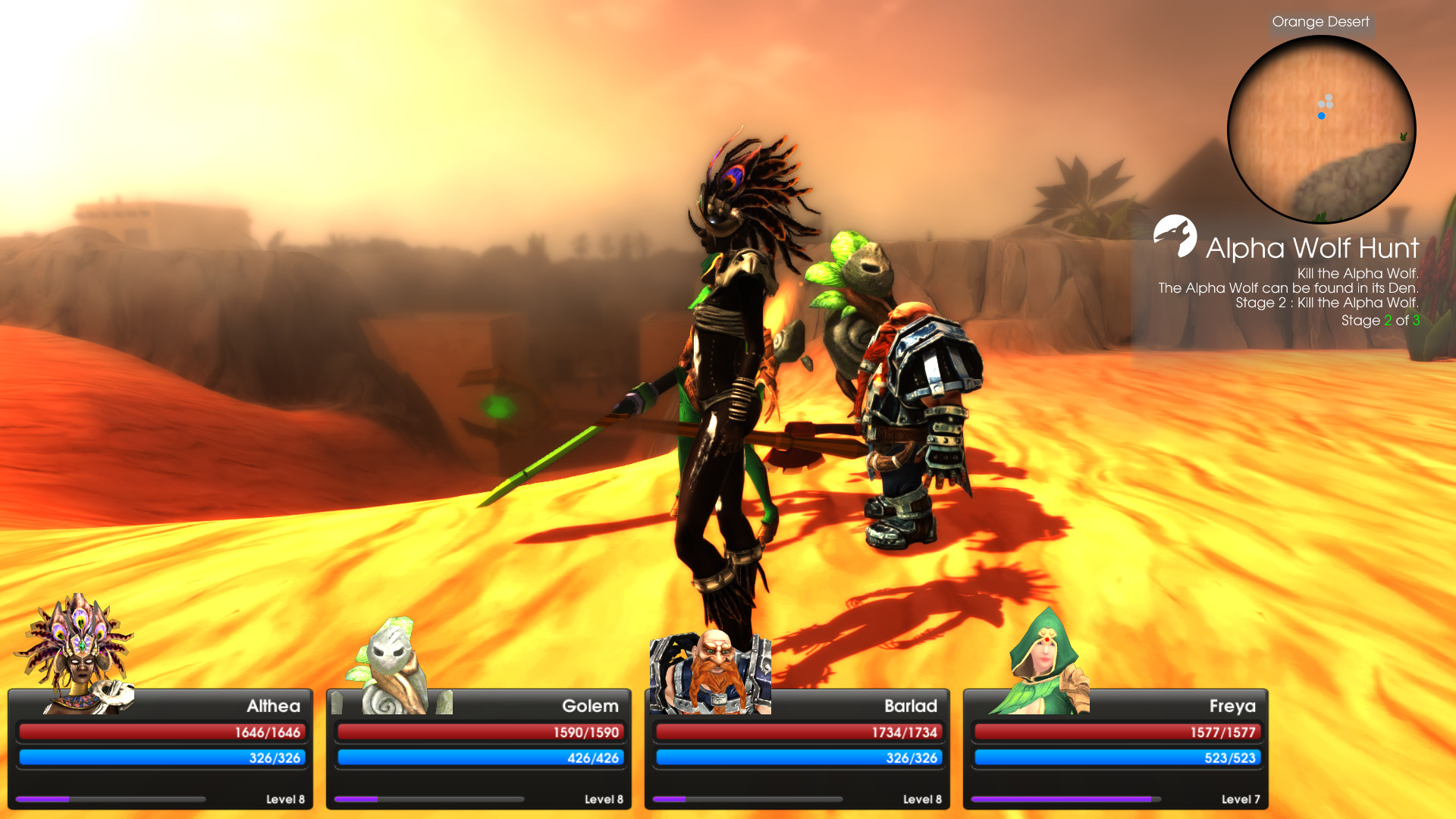 Grand Battle screenshot 1