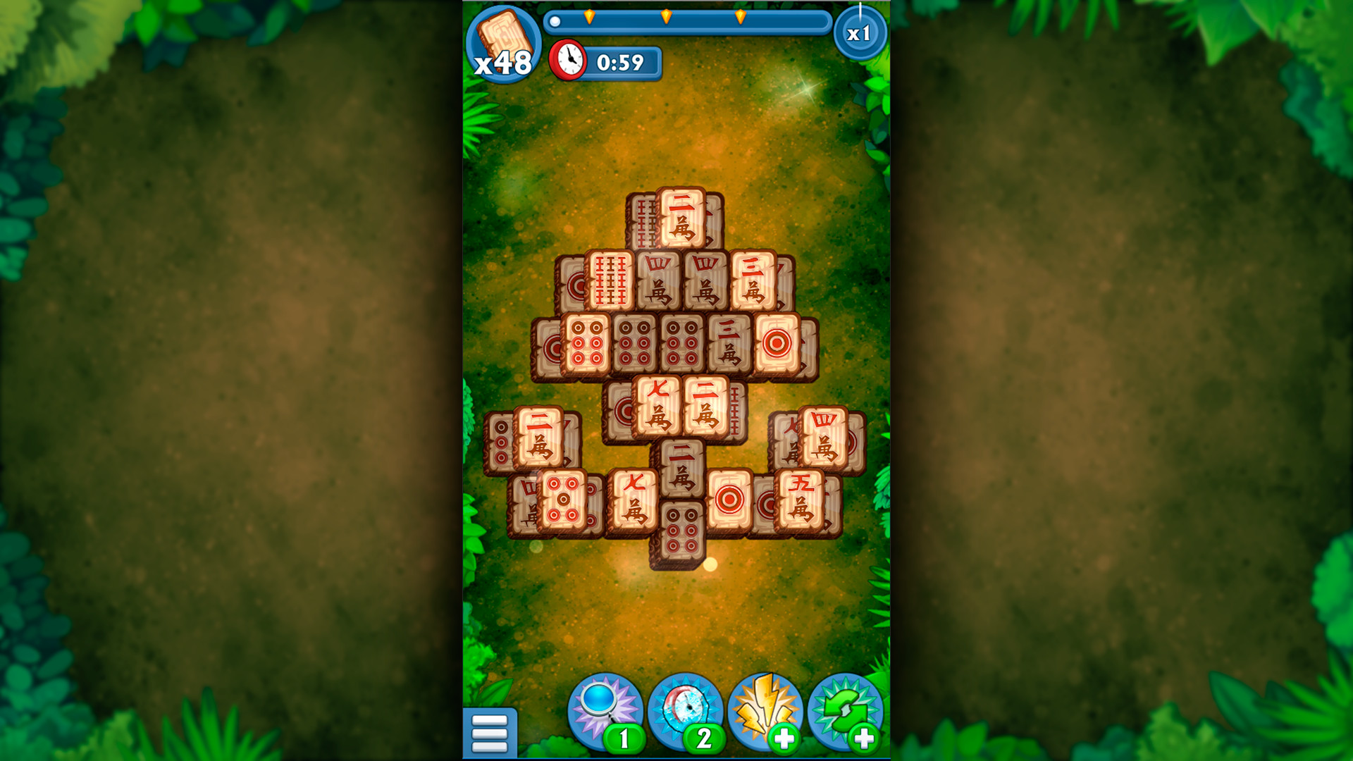 Mahjong: Magic Chips screenshot 1