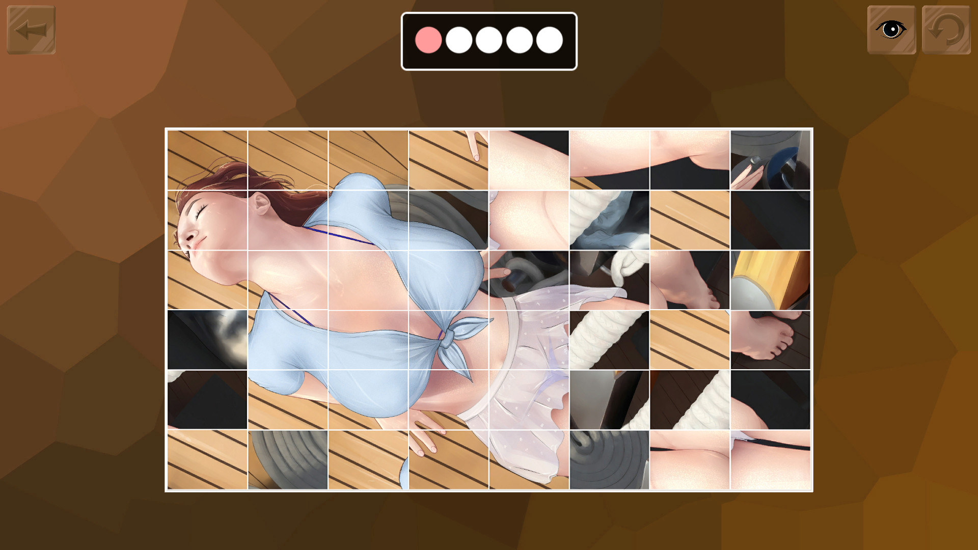 Easy hentai puzzle screenshot 6
