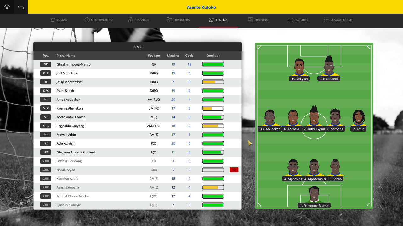 Global Soccer: A Management Game 2019 screenshot 18