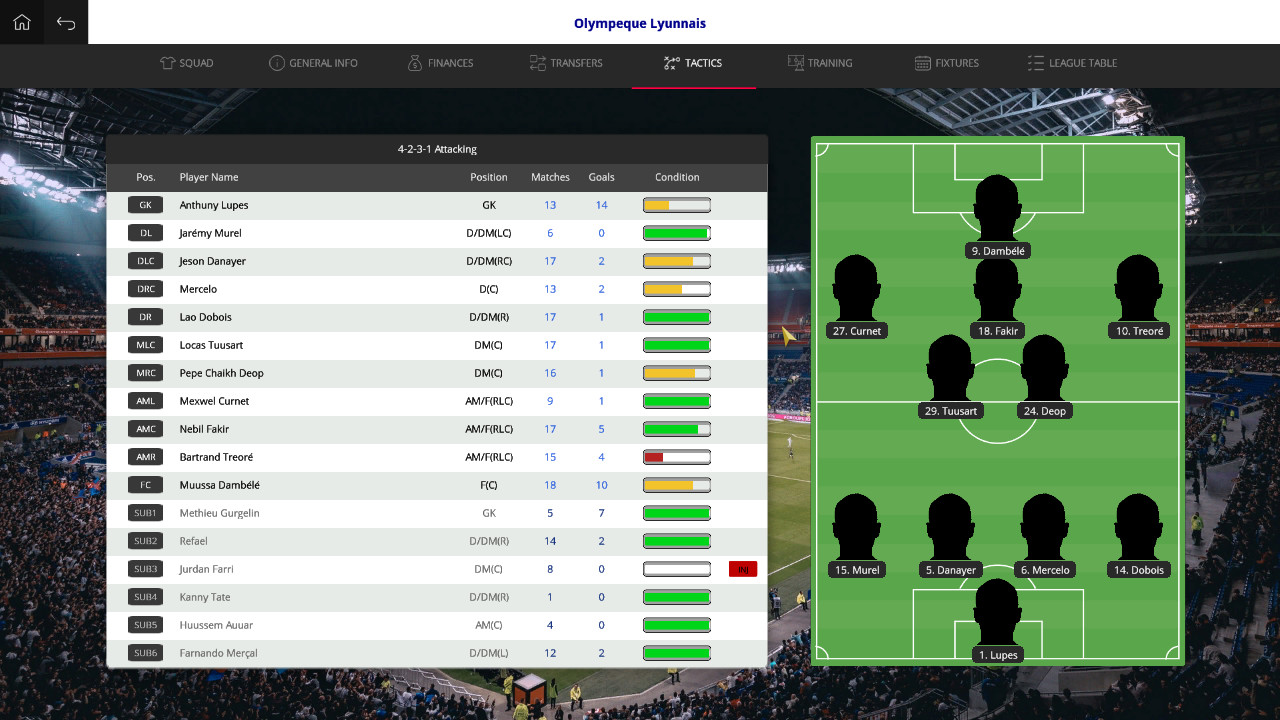 Global Soccer: A Management Game 2019 screenshot 4