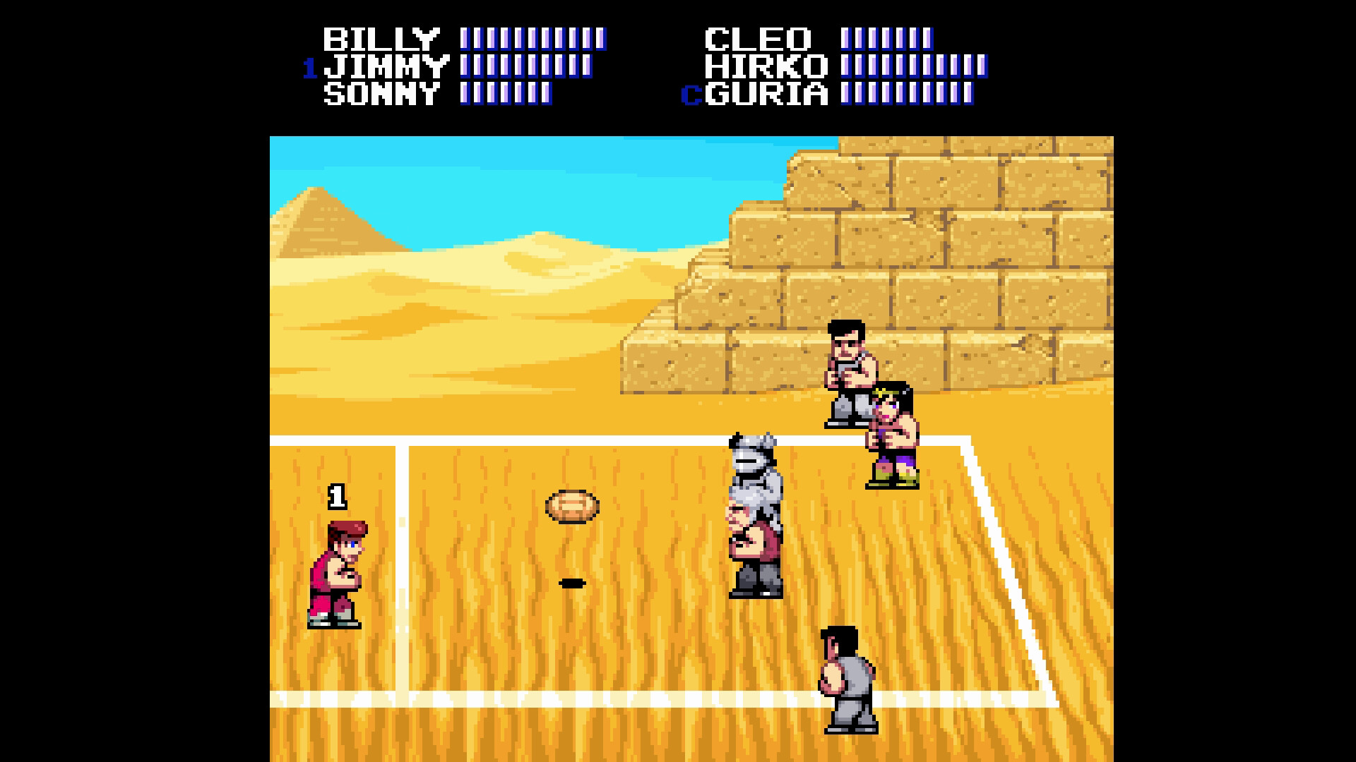 Double Dragon Dodgeball screenshot 4