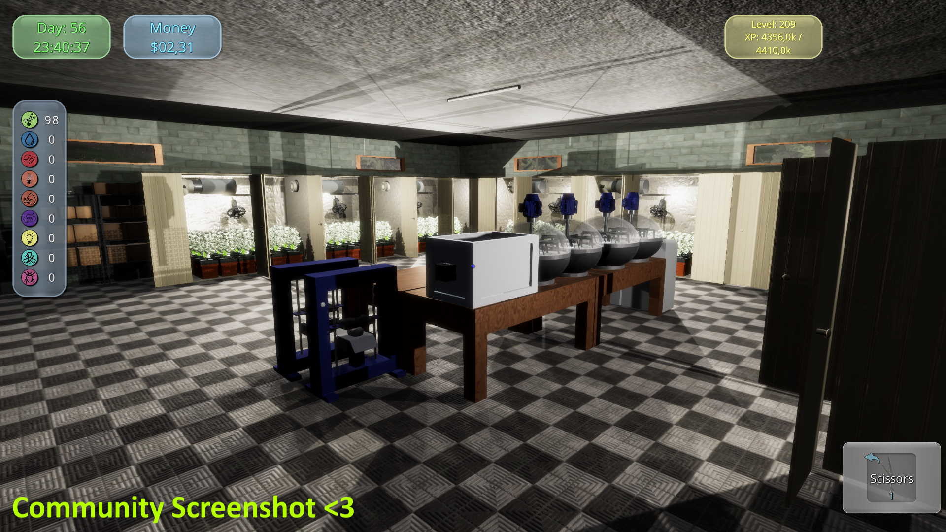 Medicinal Herbs - Cannabis Grow Simulator screenshot 15