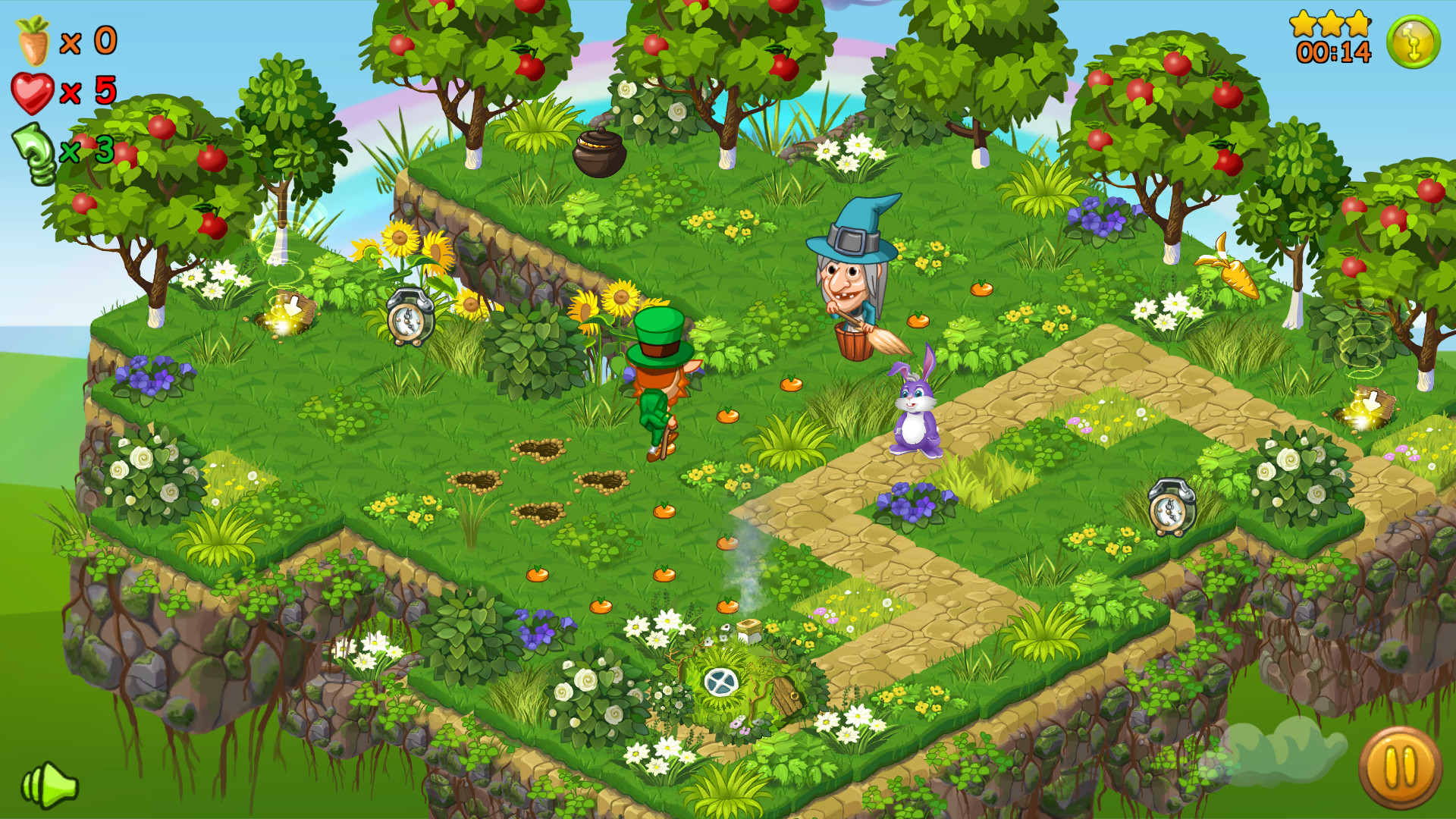 Funny Bunny: Adventures screenshot 2