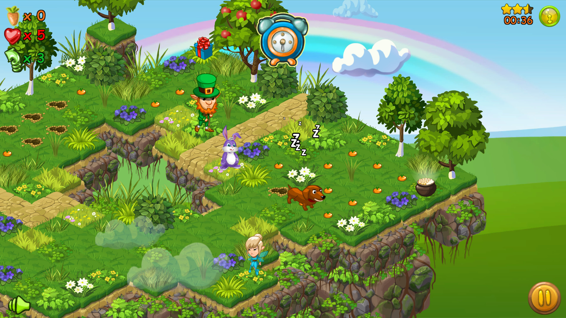 Funny Bunny: Adventures screenshot 1
