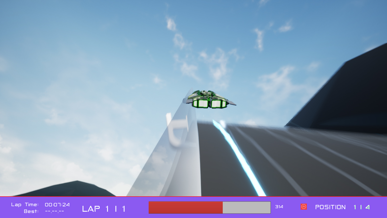 Deep Race: Space screenshot 2