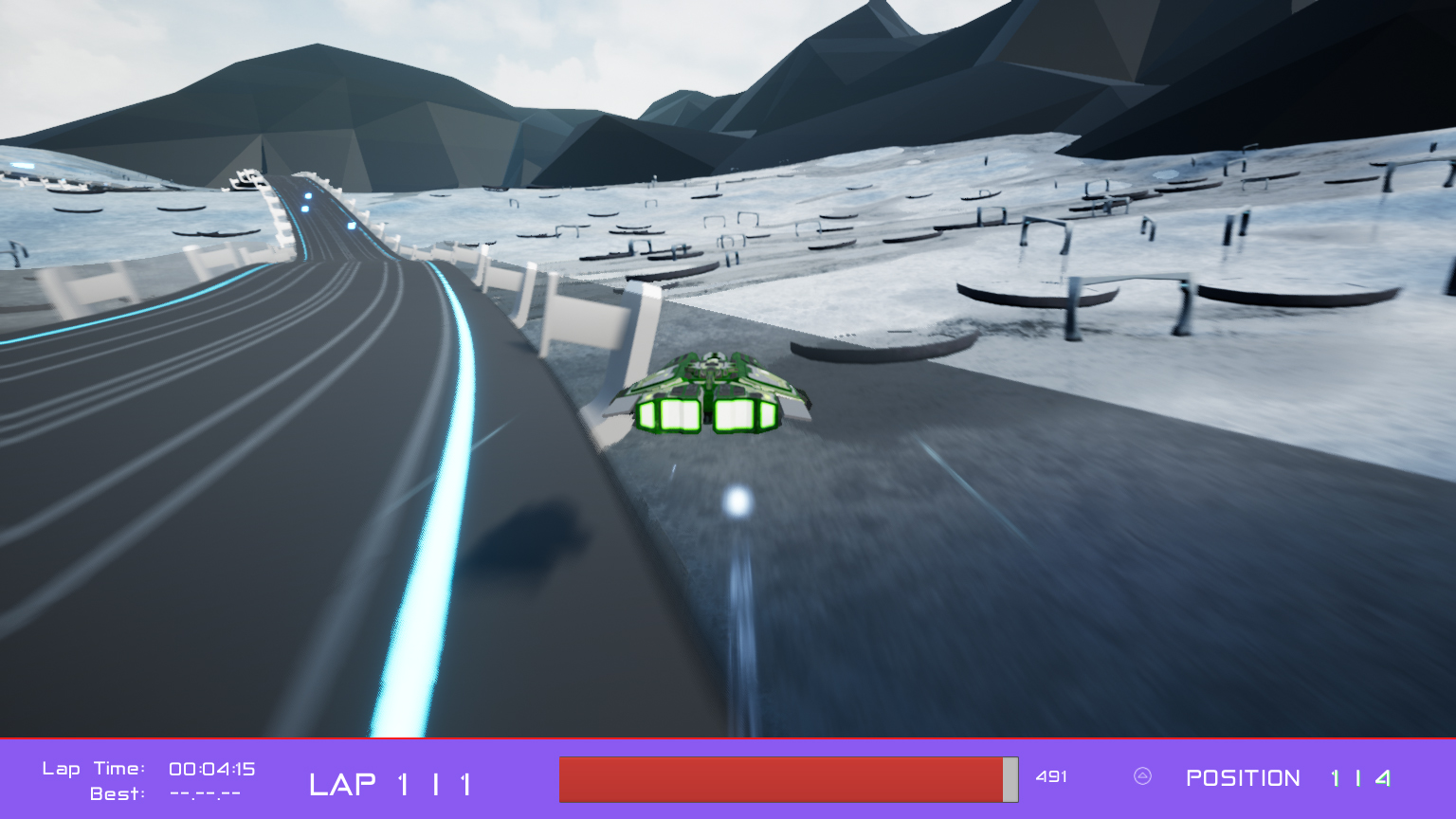 Deep Race: Space screenshot 10