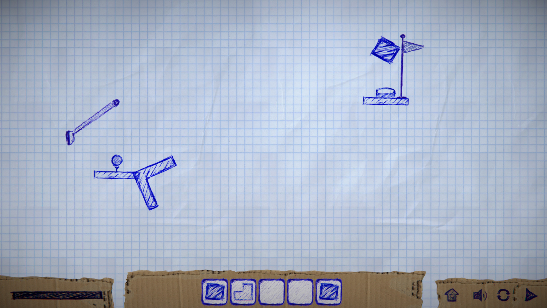GOLF in PAPER screenshot 3