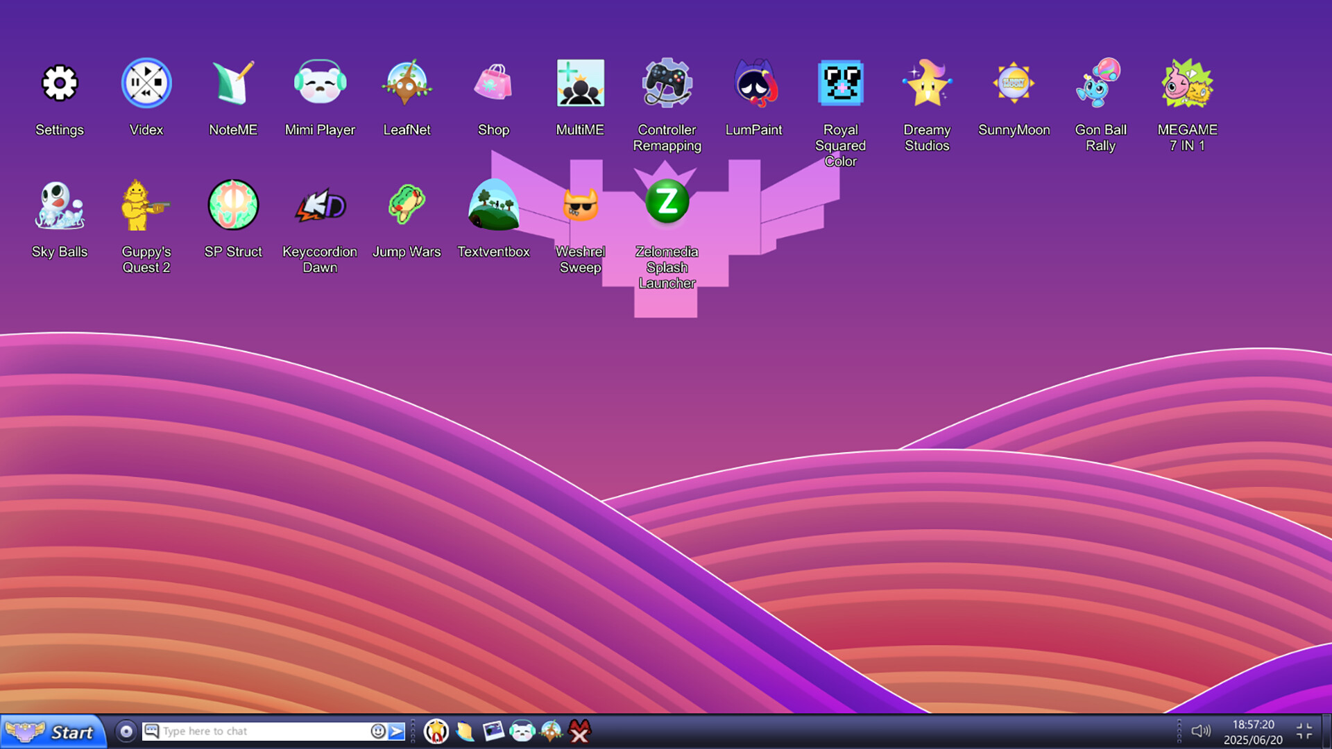 ME-OS screenshot 1