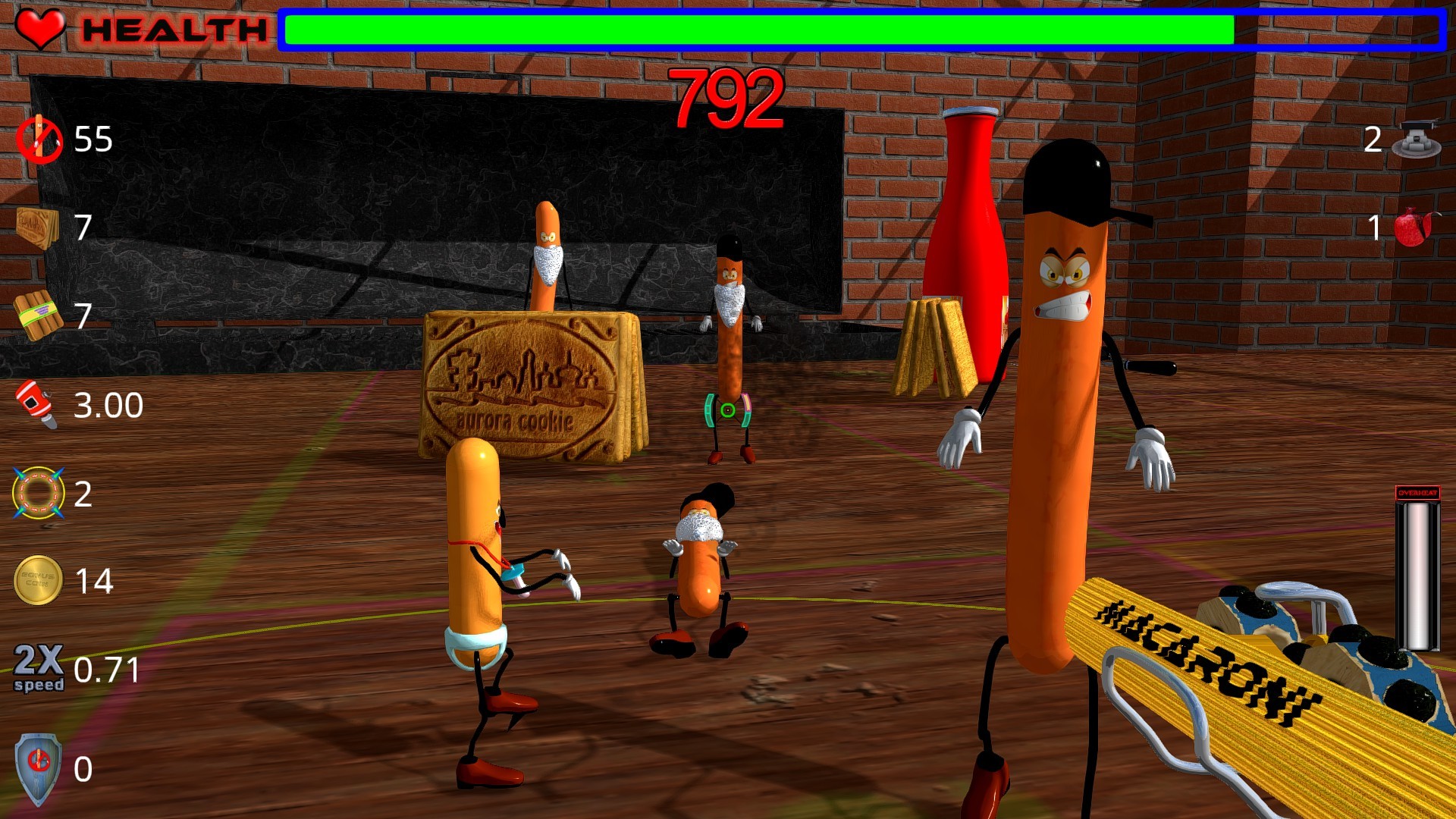 Die, zombie sausage, die! screenshot 14