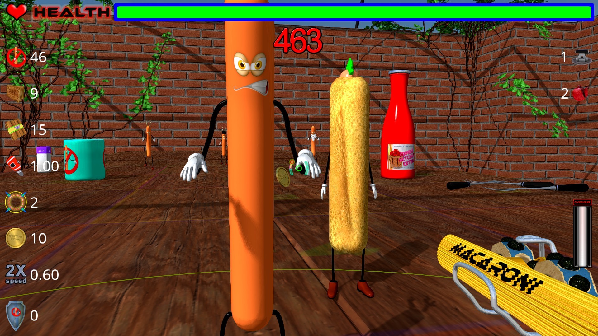 Die, zombie sausage, die! screenshot 16