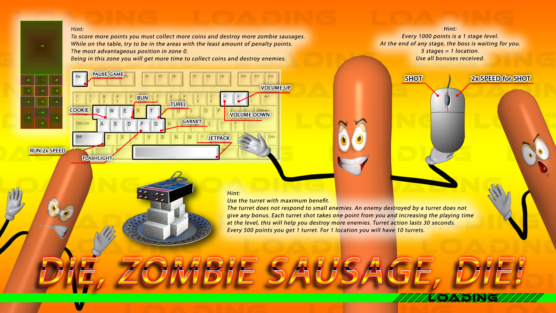 Die, zombie sausage, die! screenshot 19