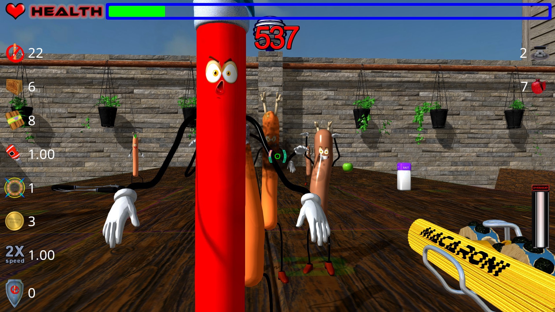 Die, zombie sausage, die! screenshot 22