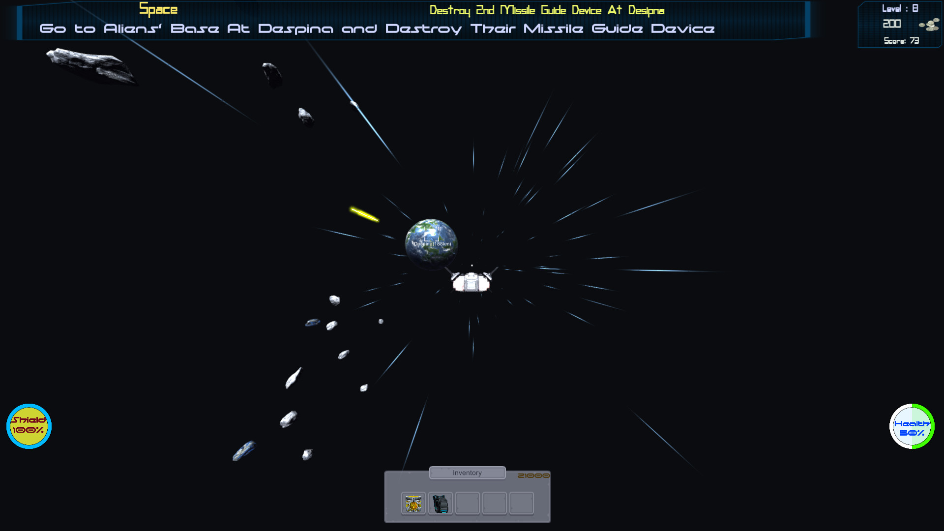 Galaxy in Peril screenshot 2