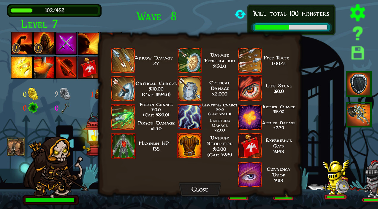 Idle Portal Guardian screenshot 7