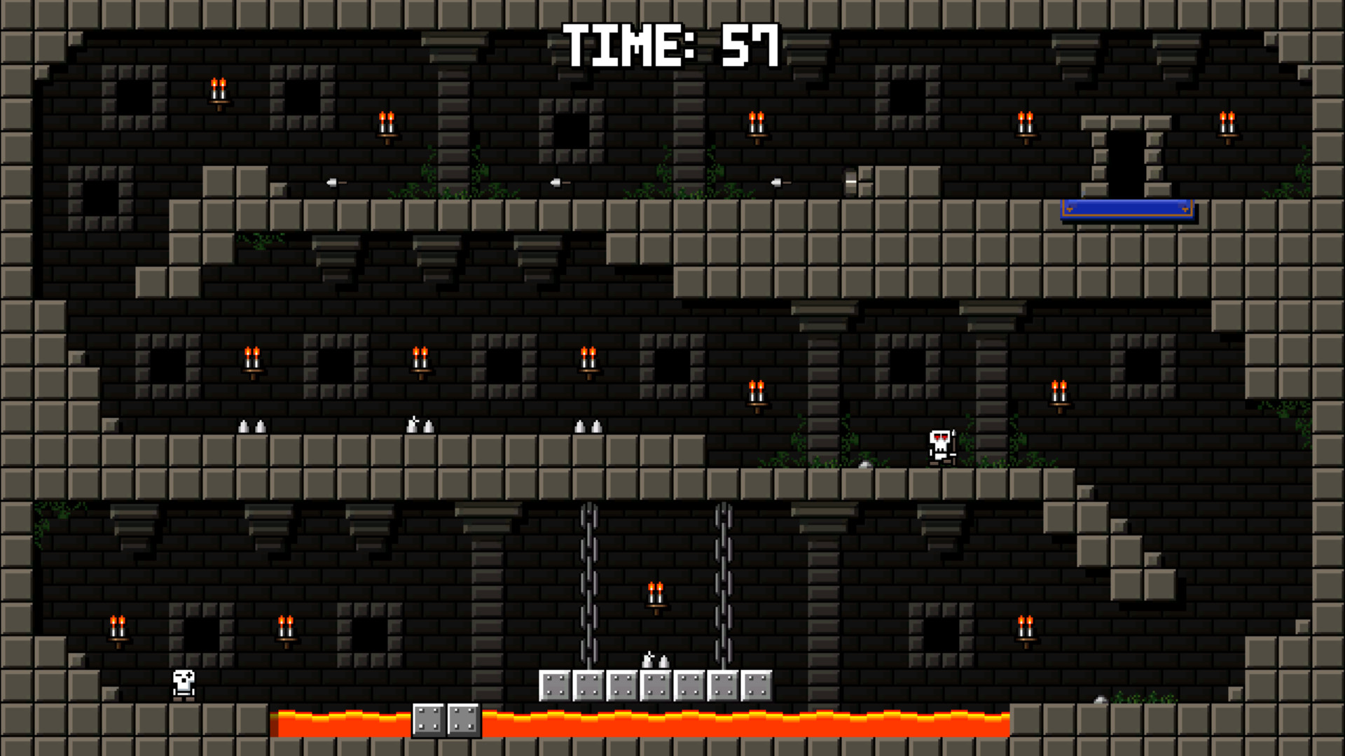 Castle Of Pixel Skulls screenshot 1