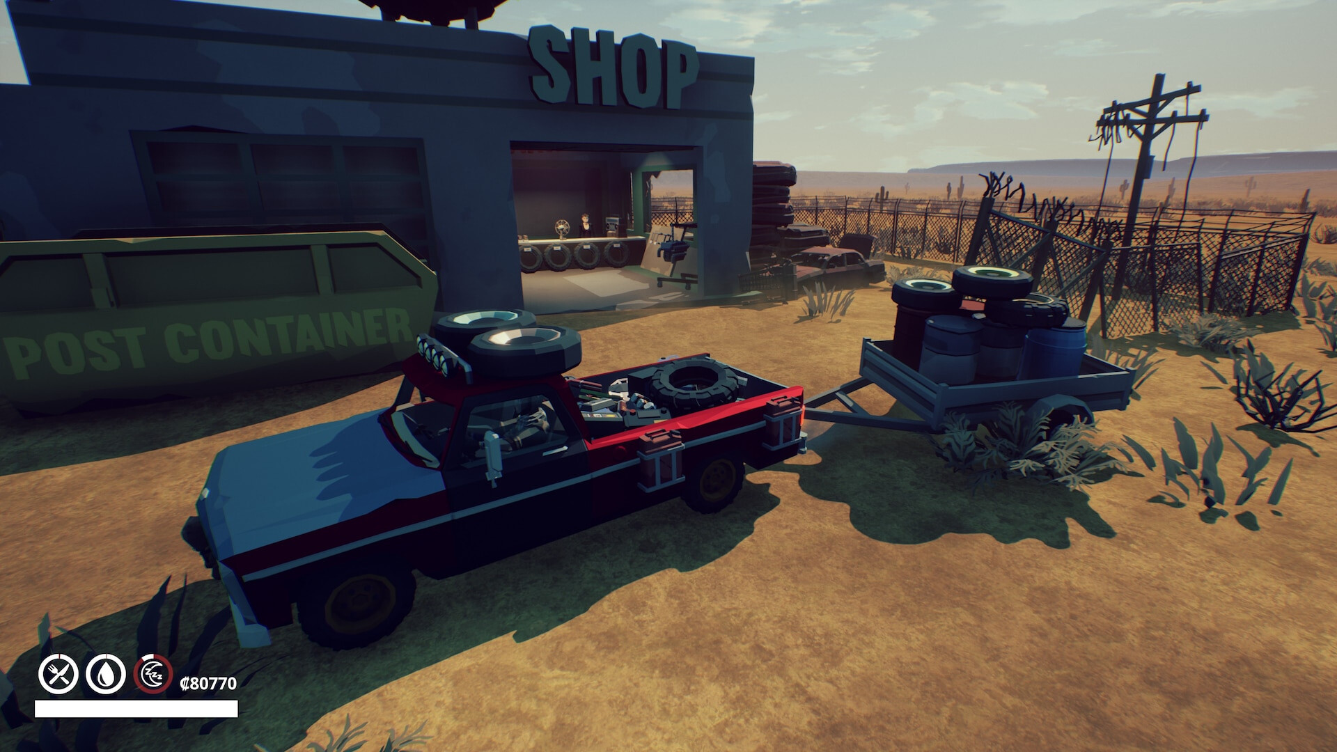 UNDER the SAND - a road trip simulator screenshot 1