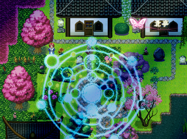 绽于枝垂樱下~Flowering Across the Hakugyokurou screenshot 8