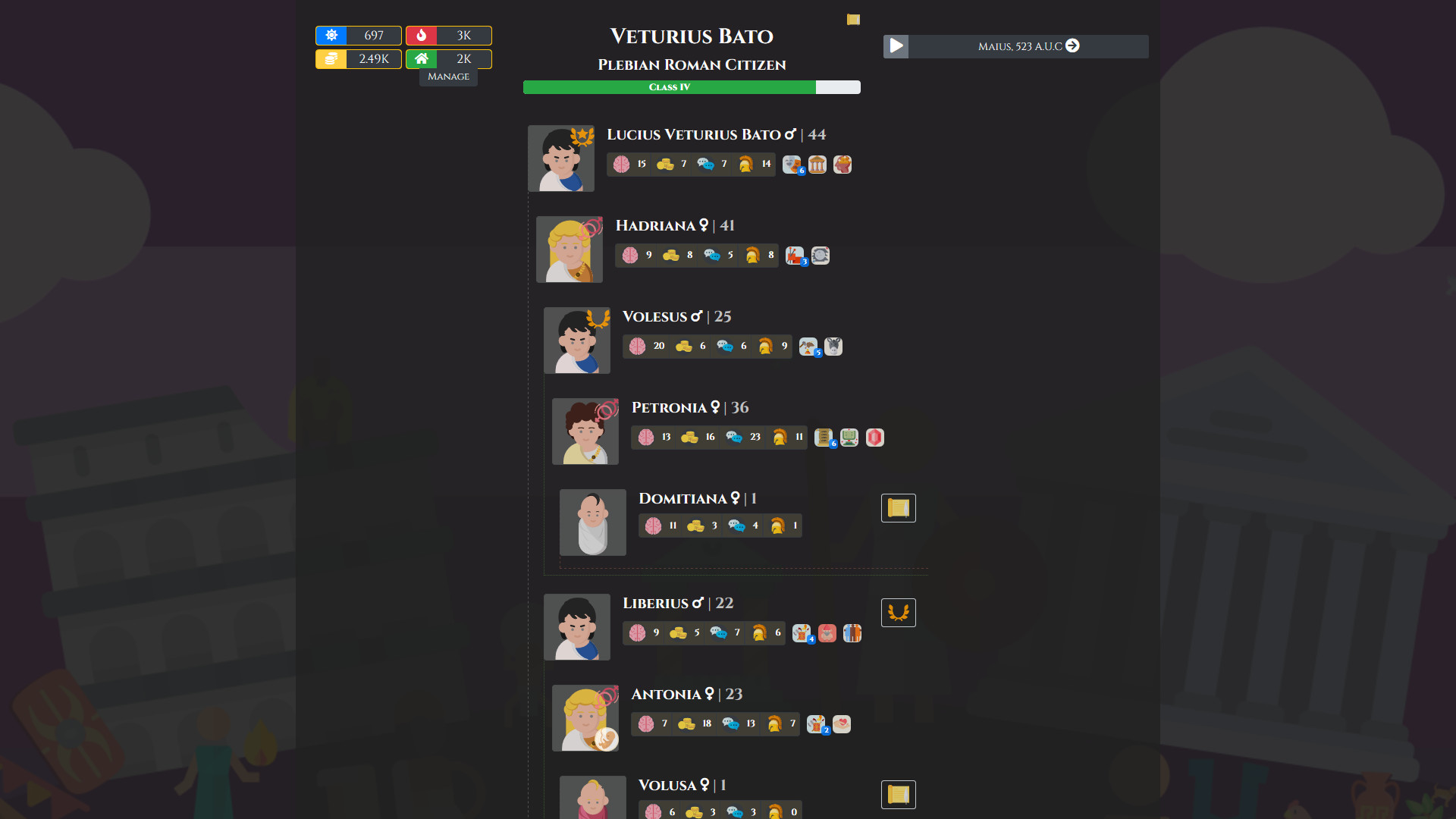 Citizen of Rome - Dynasty Ascendant screenshot 6