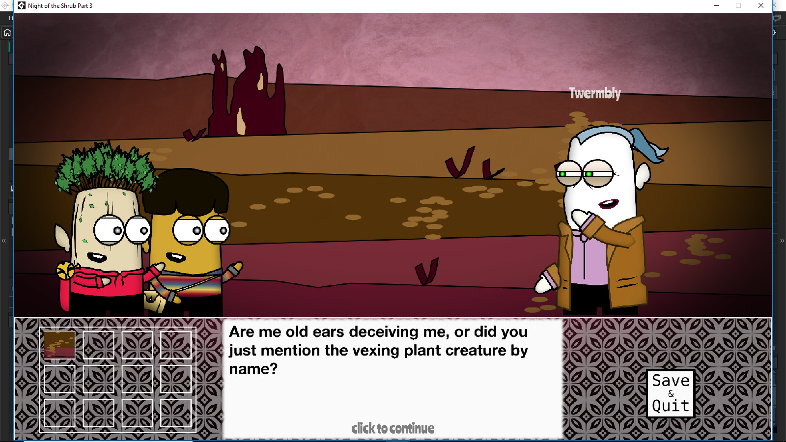 Night of the Shrub Part 3 screenshot 1