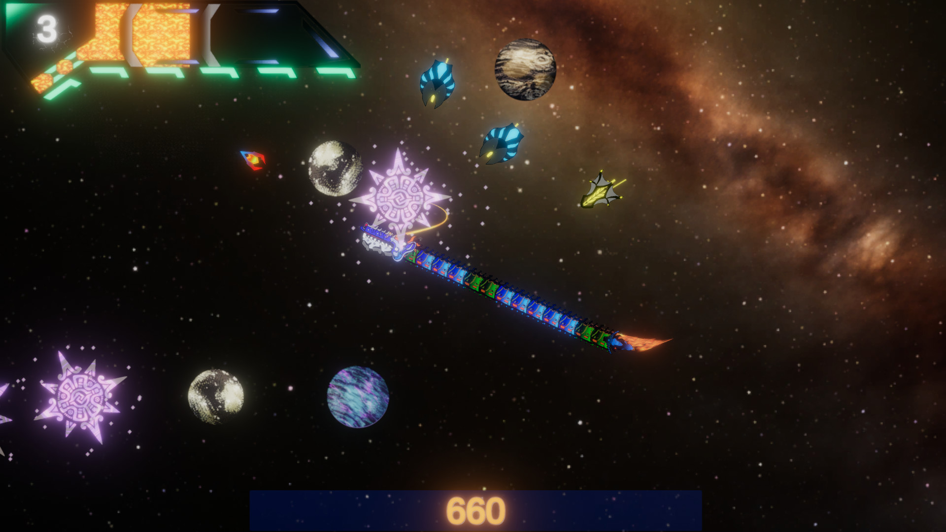 Peku - Space Dragon screenshot 7