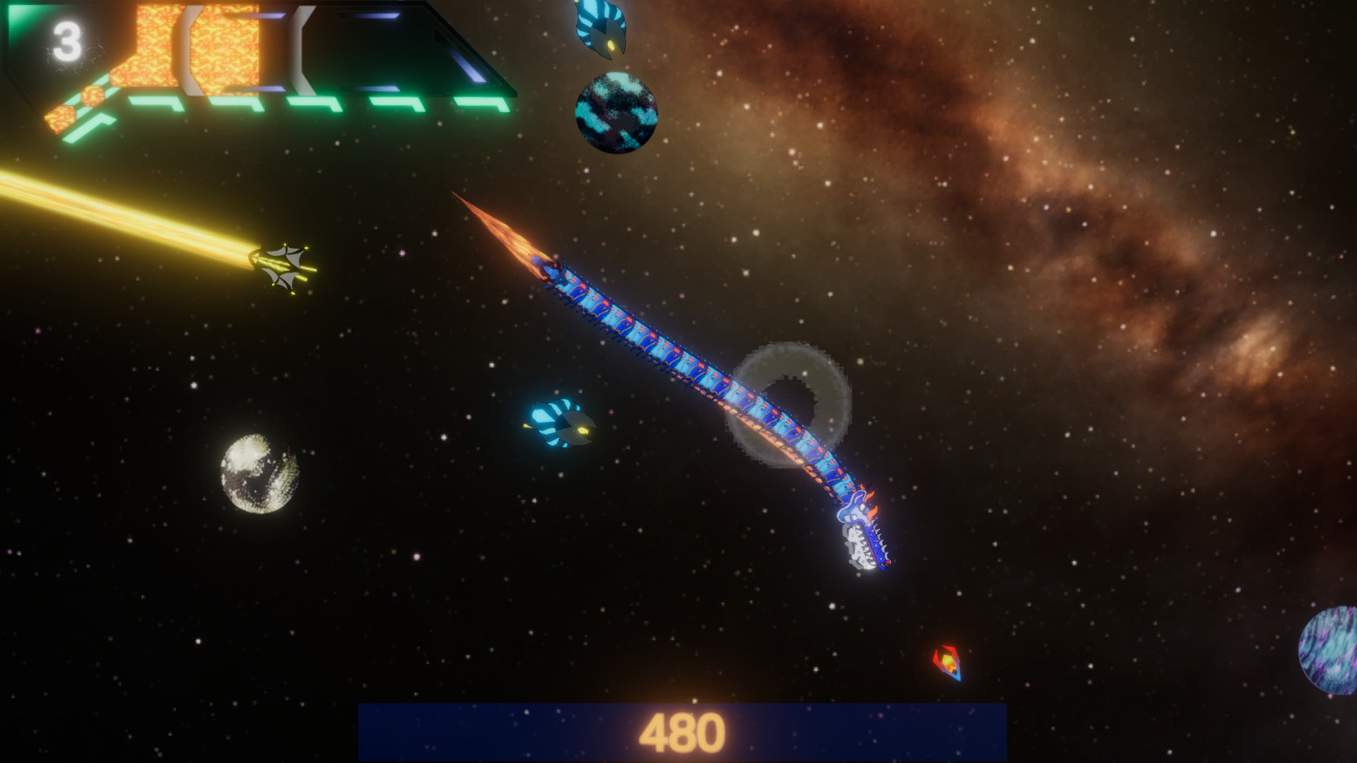 Peku - Space Dragon screenshot 4
