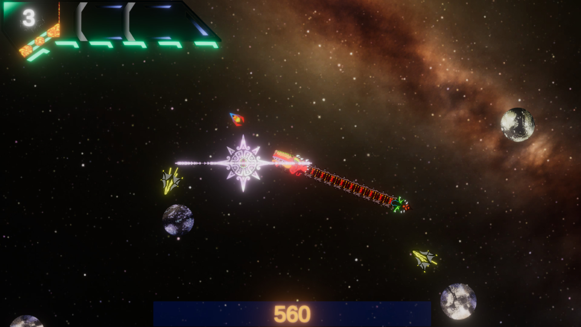 Peku - Space Dragon screenshot 2