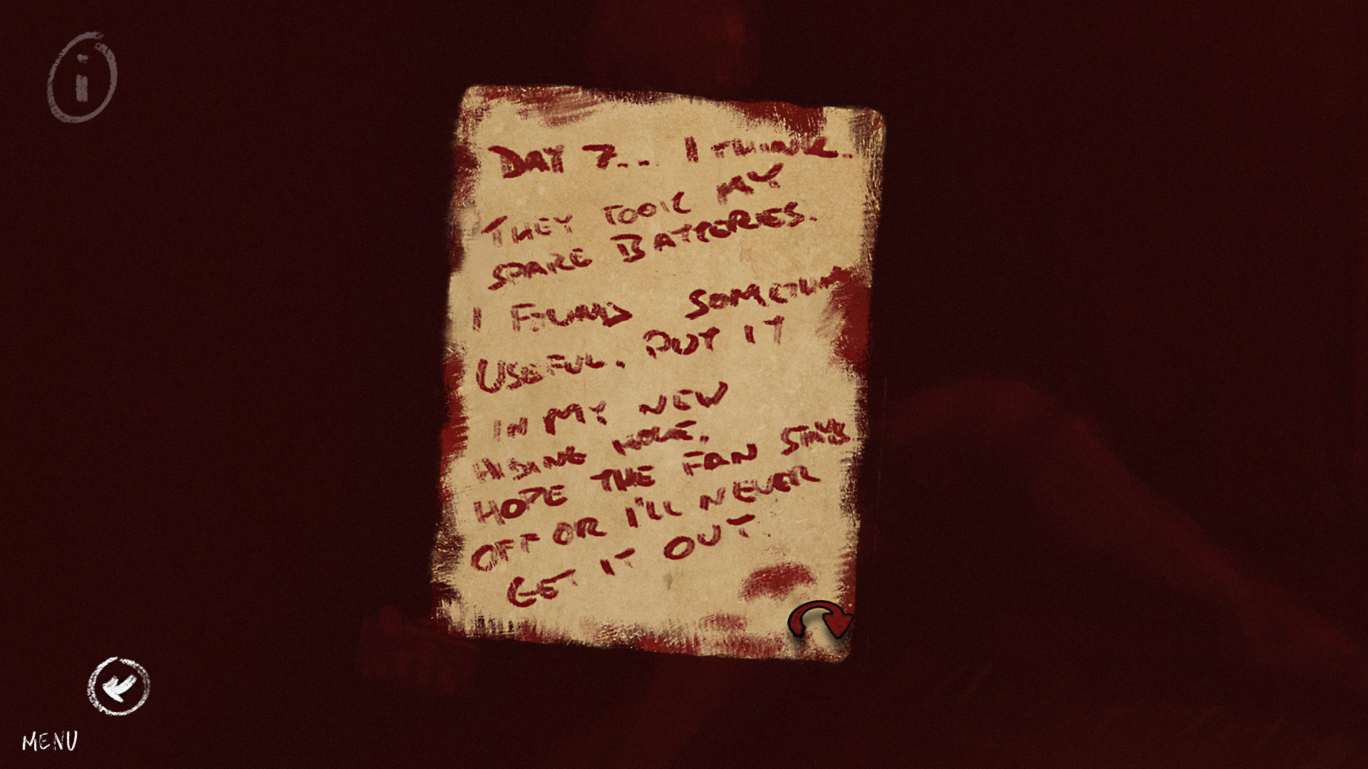 Now You See - A Hand Painted Horror Adventure screenshot 15