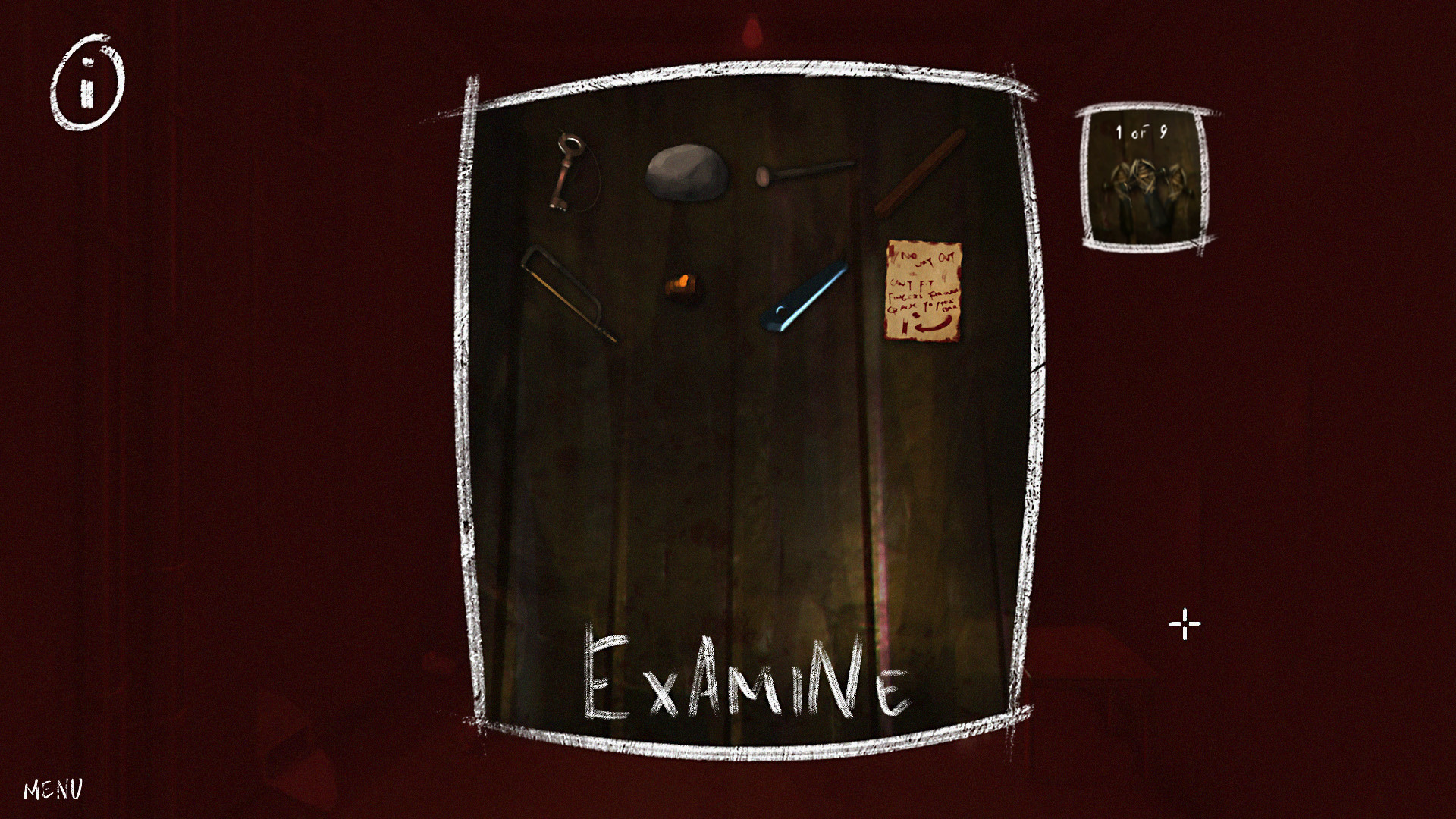 Now You See - A Hand Painted Horror Adventure screenshot 5