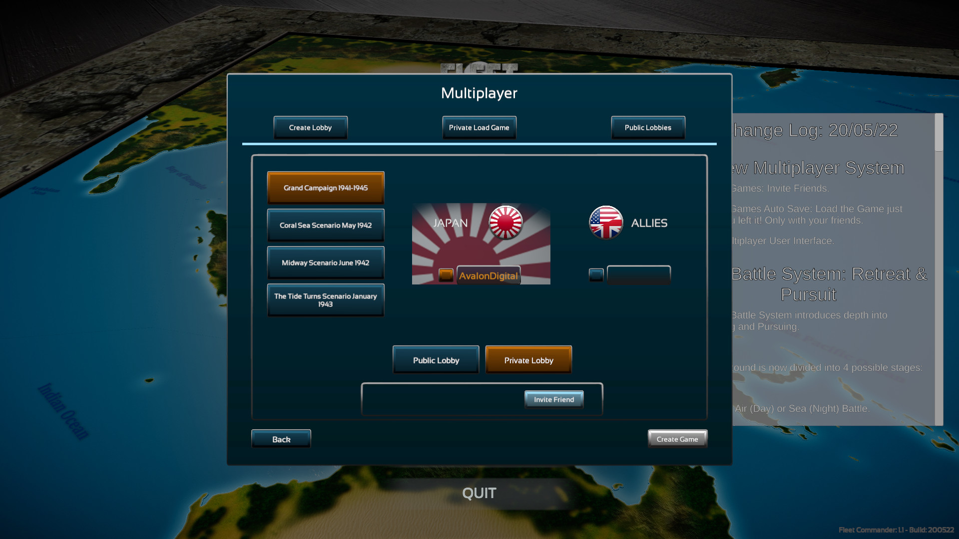 Fleet Commander: Pacific screenshot 20