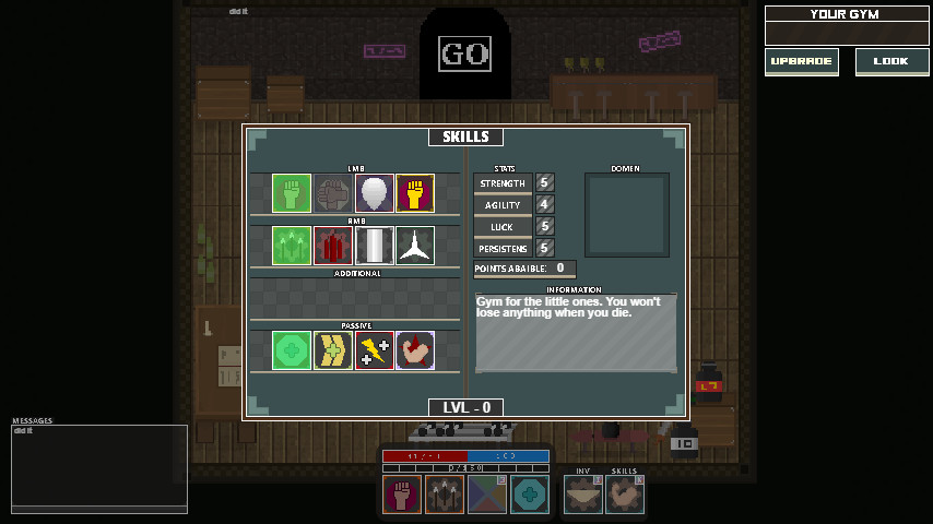 Deep Dungeon: Gym screenshot 3