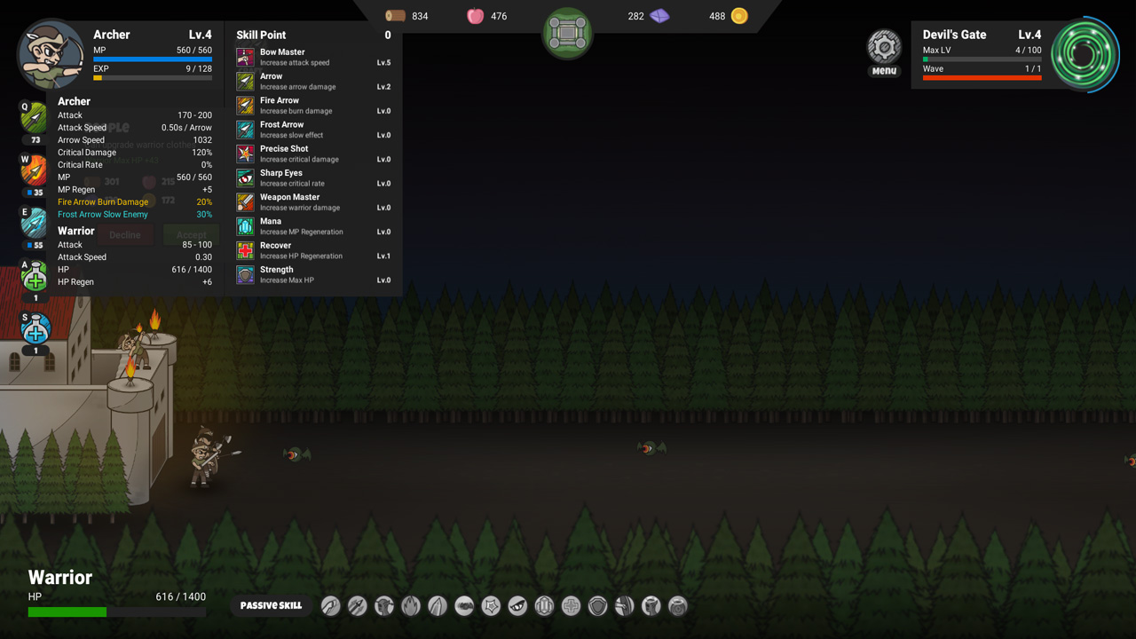 The Defender: Farm and Castle screenshot 2