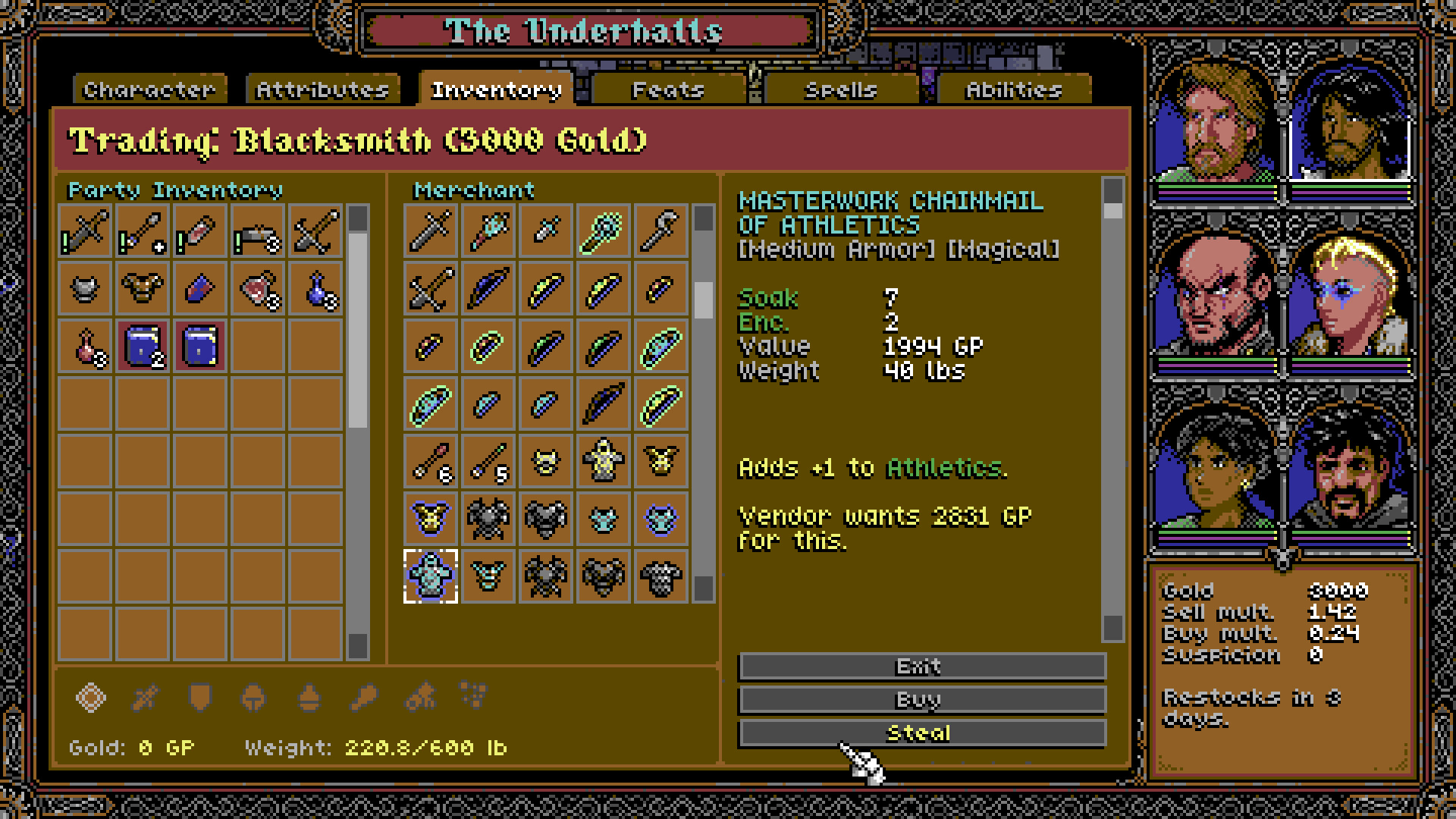 SKALD: Against the Black Priory screenshot 4