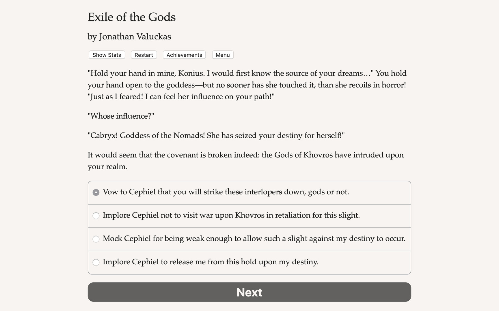 Exile of the Gods screenshot 5