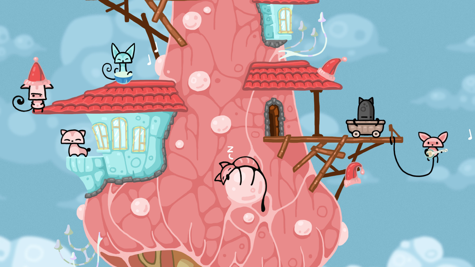 Mushroom Cats screenshot 4