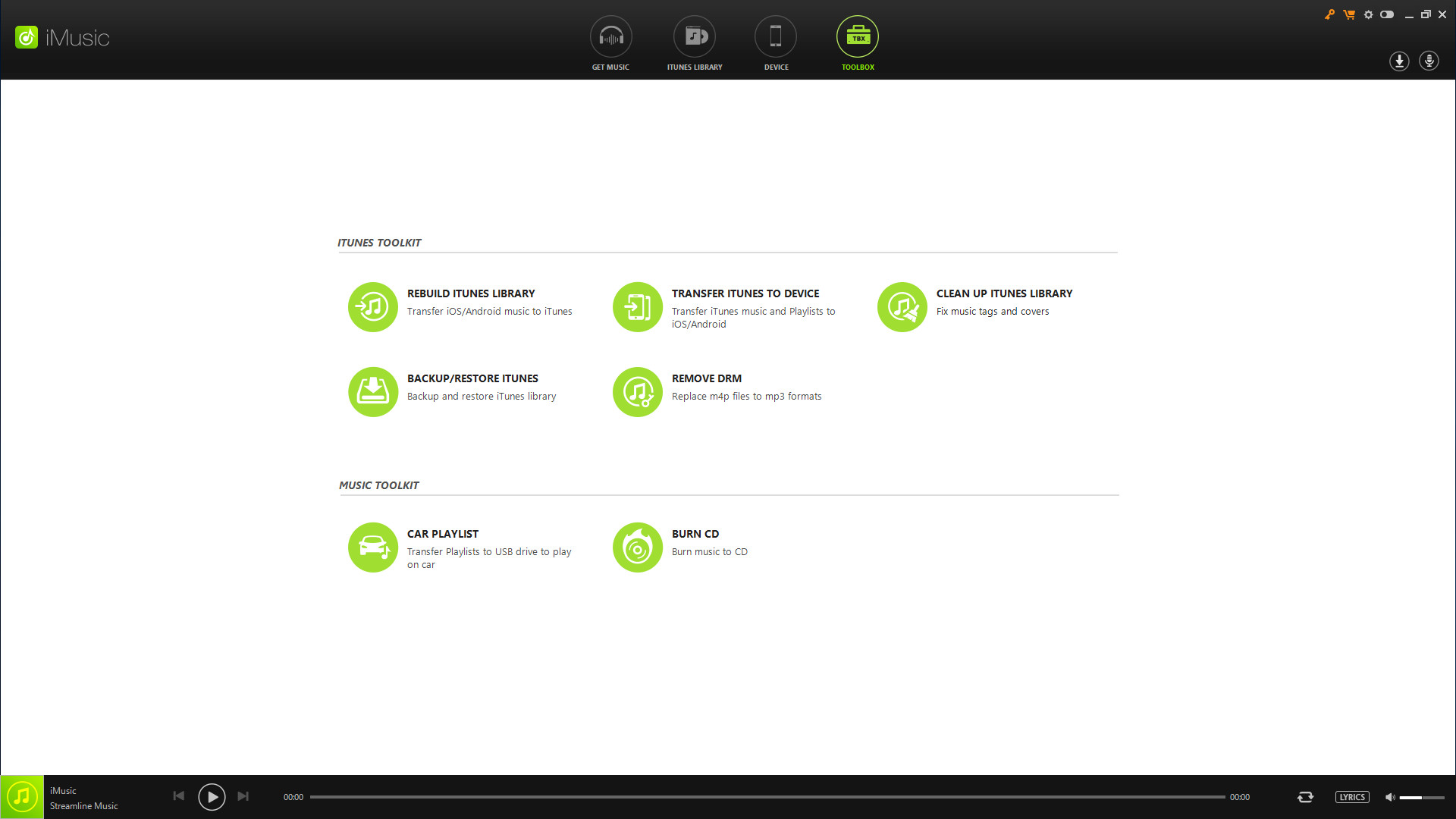 Aimersoft iMusic screenshot 2