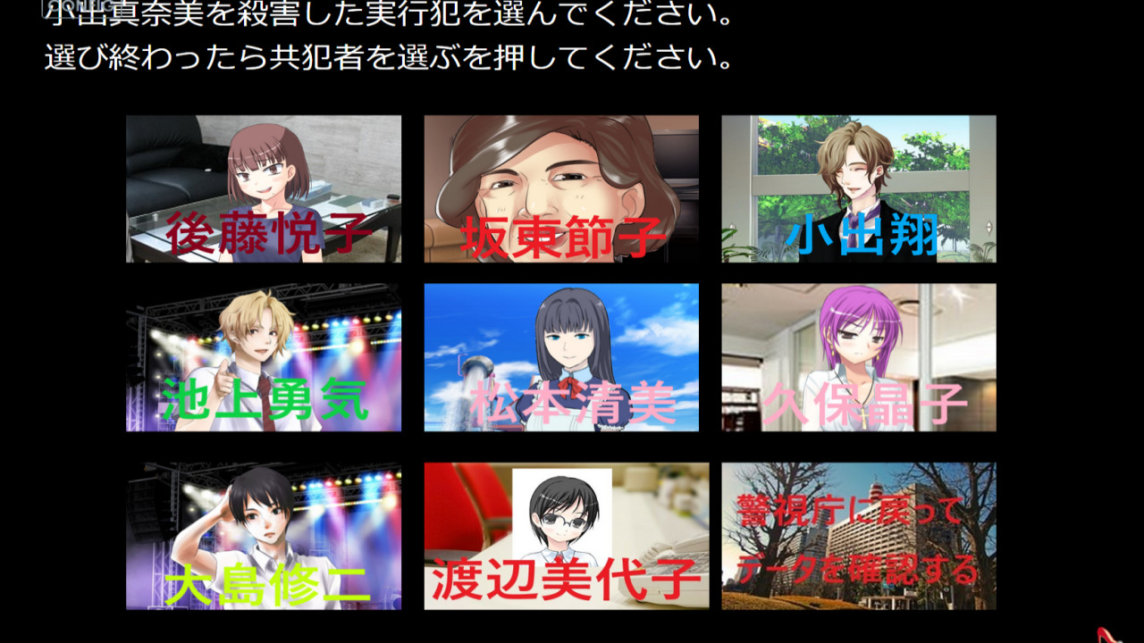 Goto Family's- ''The Island Murder Case'' screenshot 5