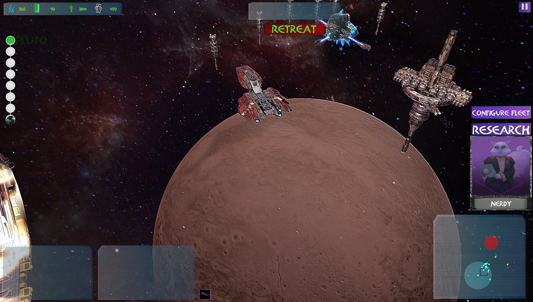 Grimalkin: Solar Defense Force screenshot 2