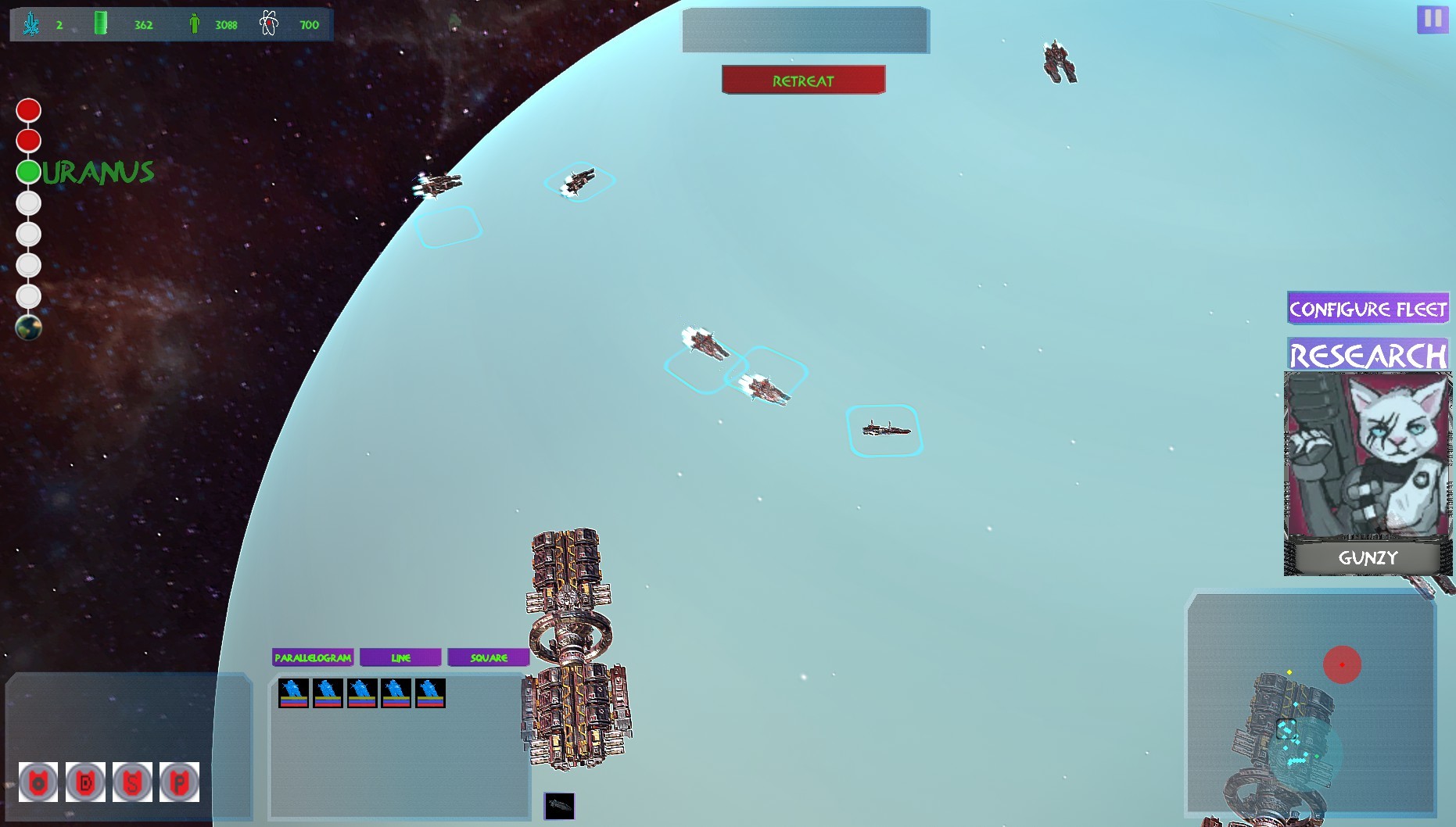 Grimalkin: Solar Defense Force screenshot 9