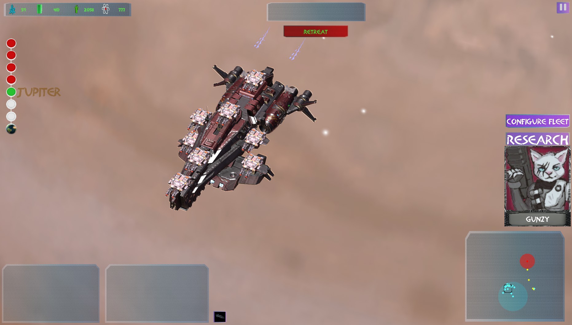 Grimalkin: Solar Defense Force screenshot 3