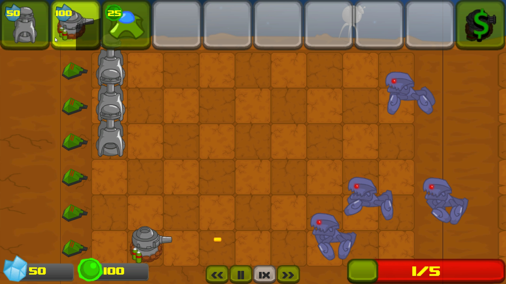Martians Vs Robots screenshot 1