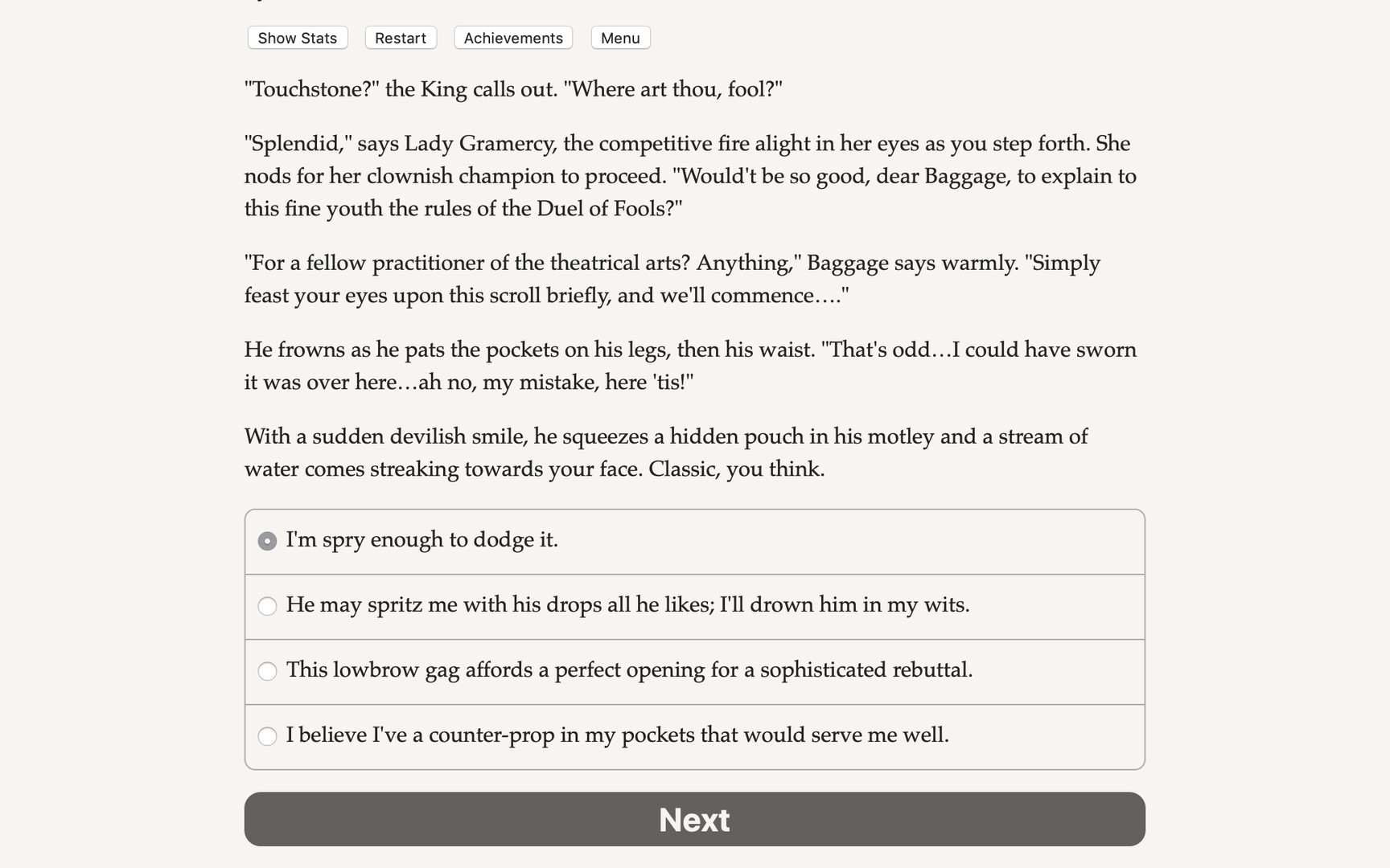 Fool! screenshot 1